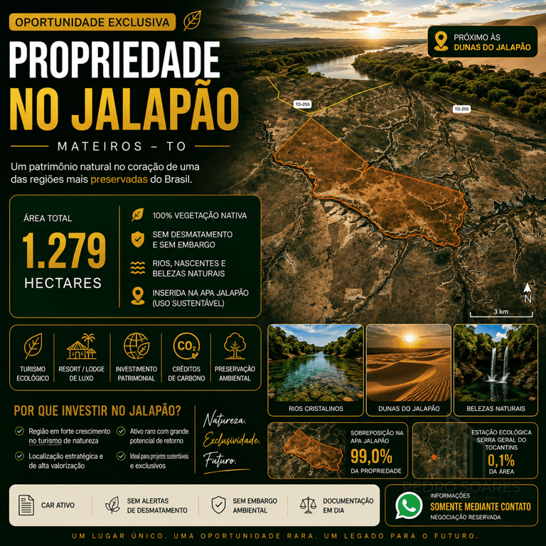 Imagem 10 do imóvel Fazenda Exclusiva no Jalapão – 2.500 Hectares