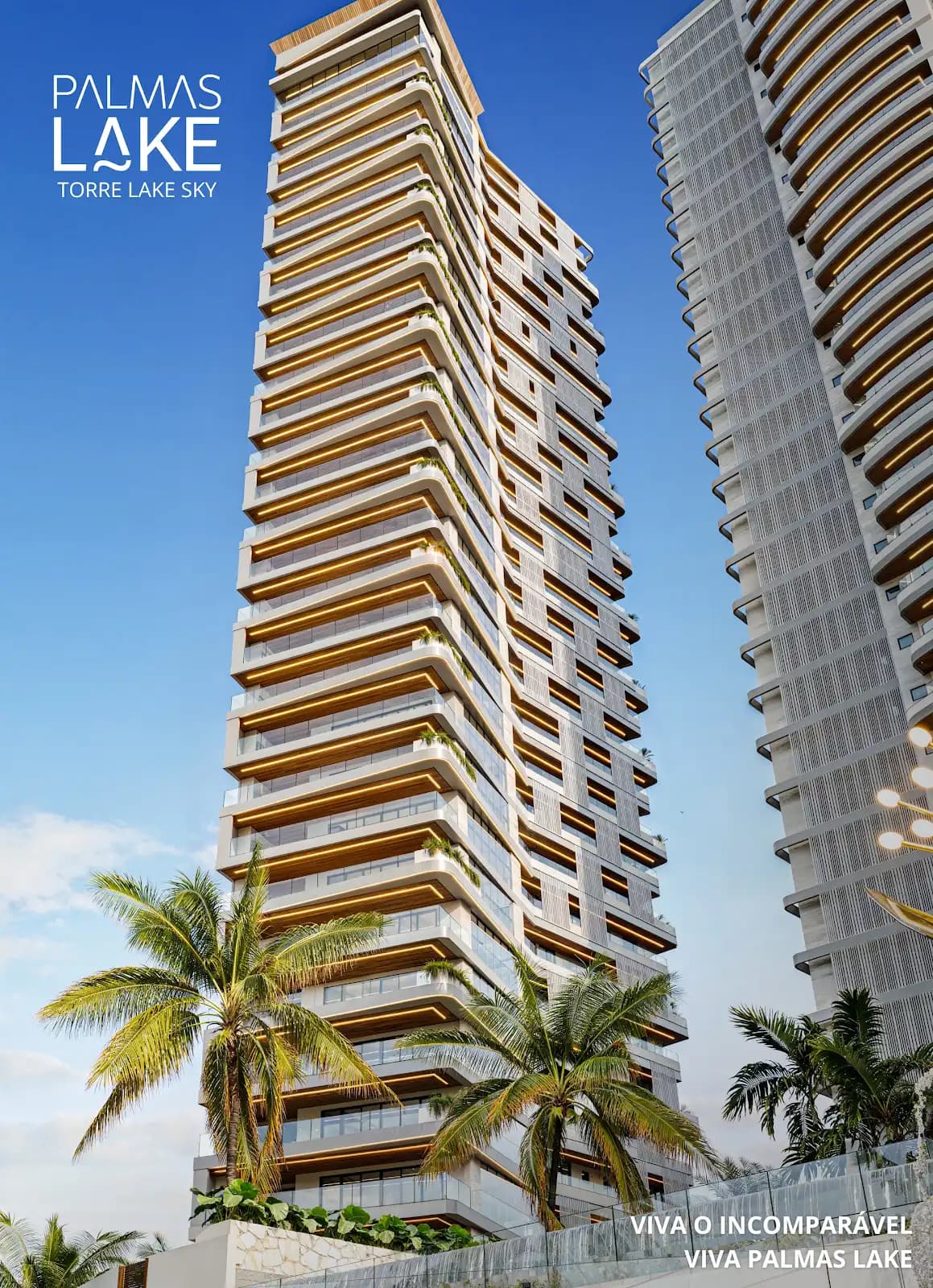 Fachada da Torre Lake Sky