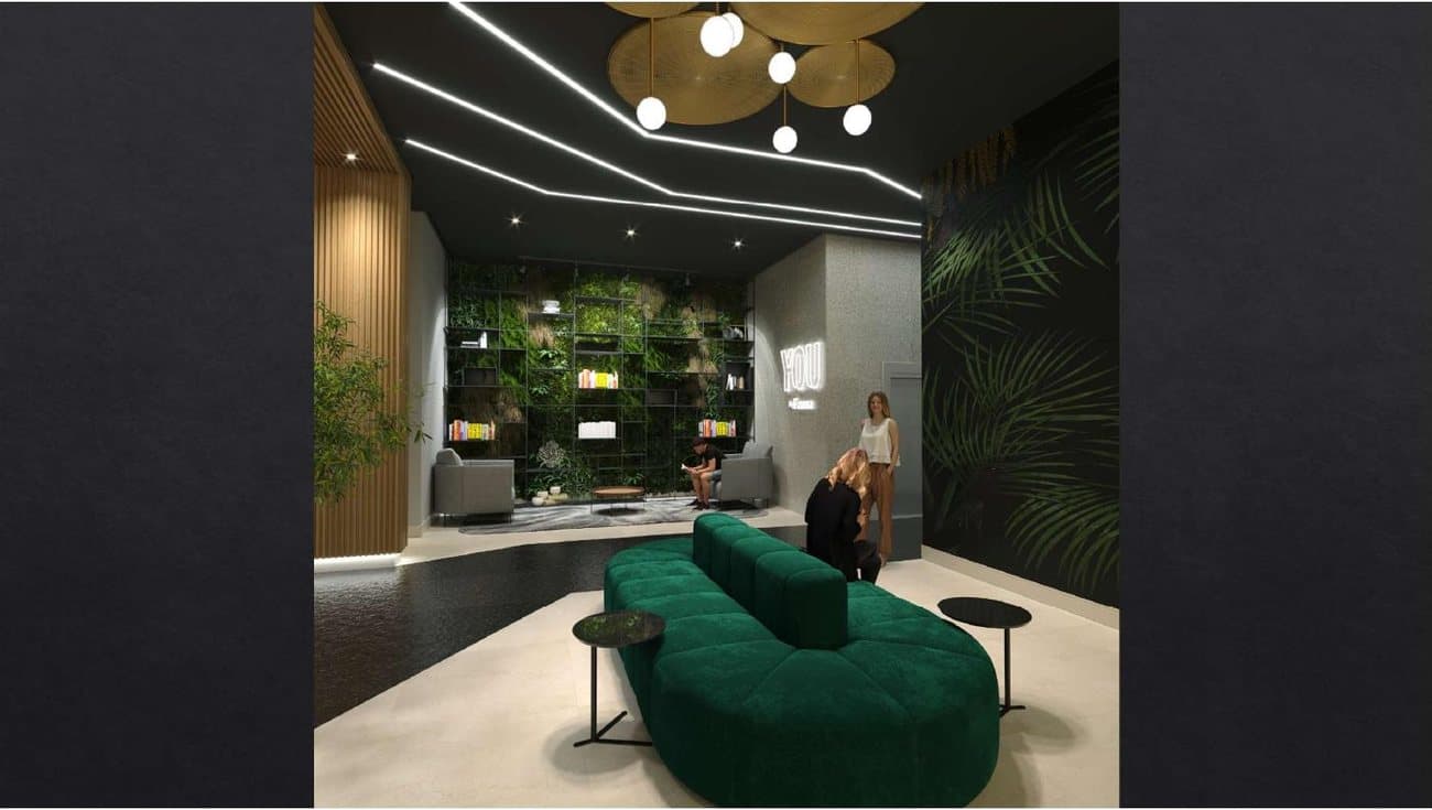 Render do lobby do YOU by Fama